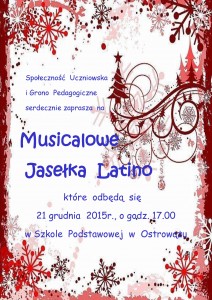 Plakat Jasełka Ostrowąż12